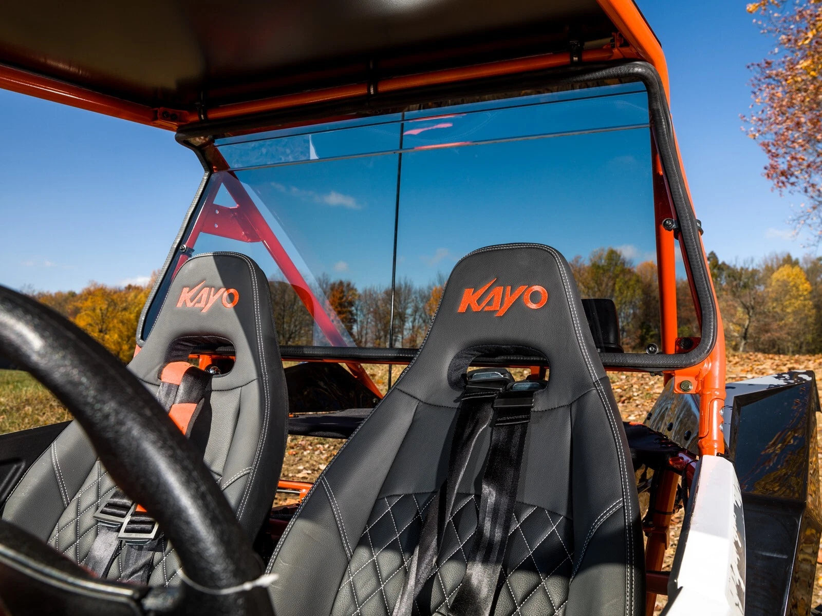 Scratch-Resistant Rear Windshield for Kayo S200 (2023–Present)