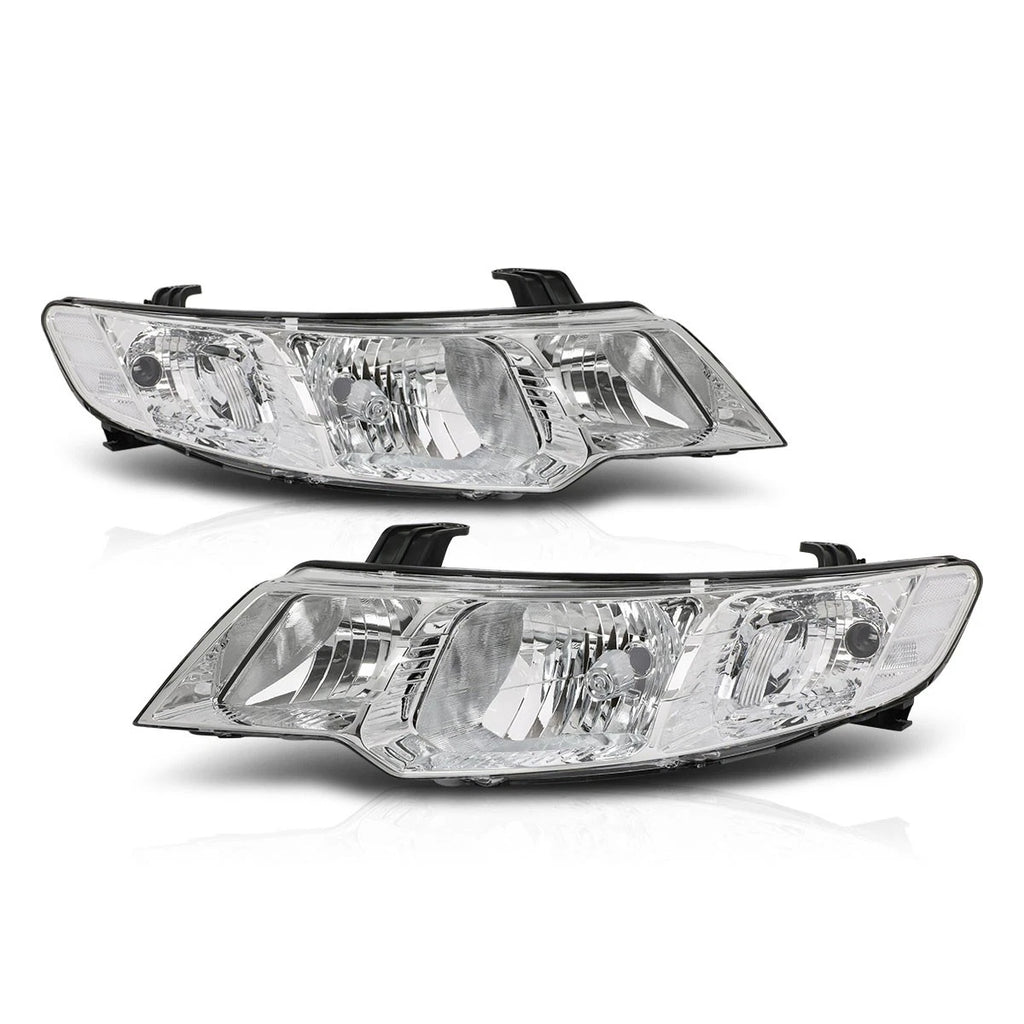 Chrome Housing Clear Corner Headlight for Kia Forte Koup (2010–2013)