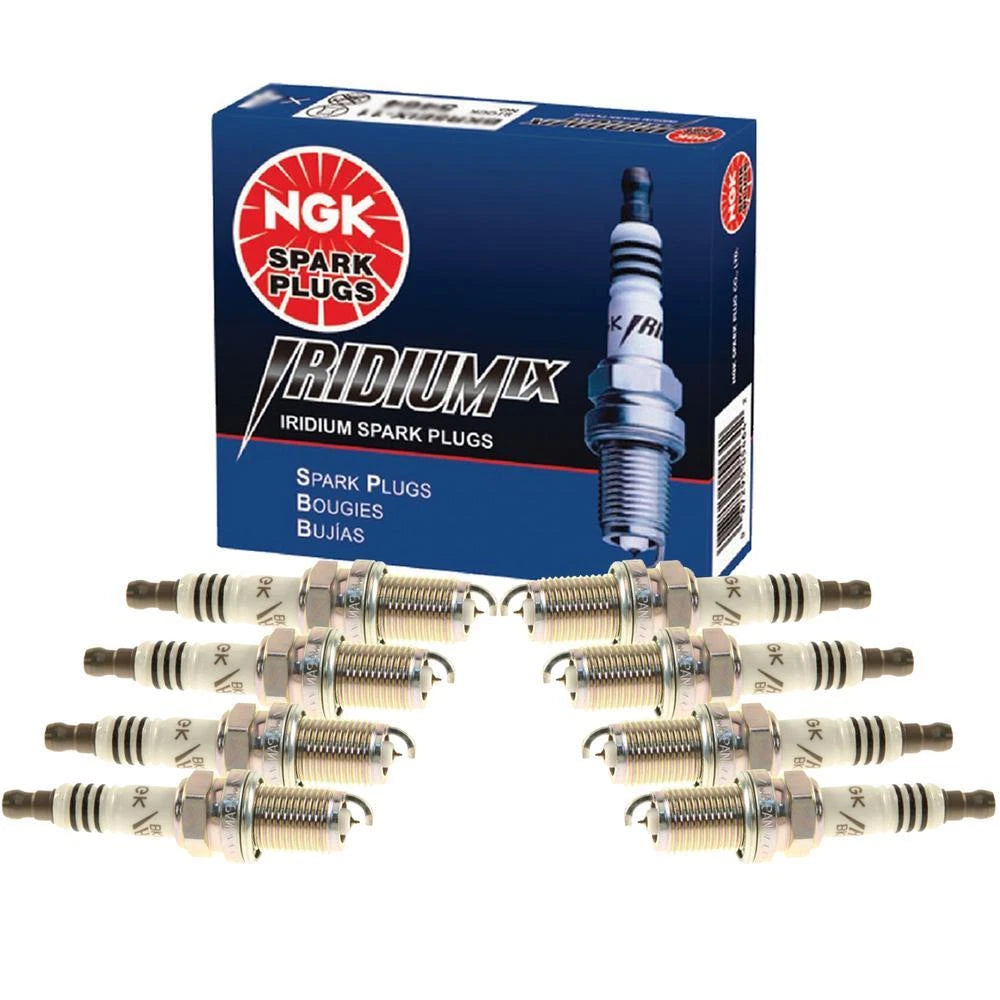 Set of 8 NGK Iridium IX Spark Plugs for Chevy Ford Infiniti Jaguar Mercedes V8