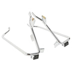 Chrome Saddlebag Support Bracket for Harley Touring Road King Glide (2009–2013)