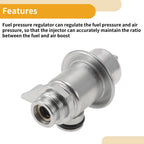 Fuel Pressure Regulator for Chevrolet Colorado (2004–2005) No.PR316 Metal 20-70 Psi