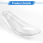 1 Pc Headlight Lens Cover for BMW 5 Series GT F07 (2010–2017) No. 63127262728