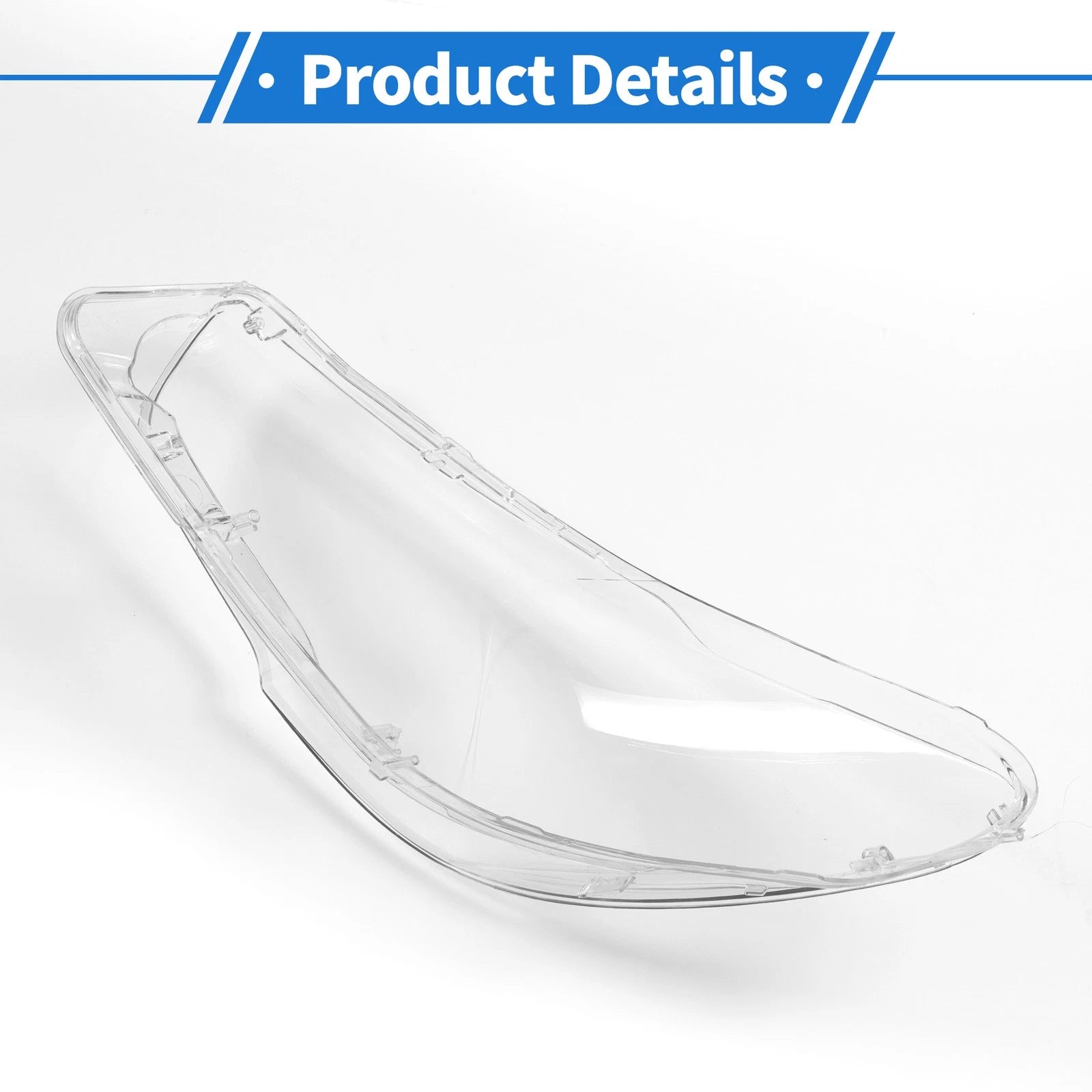 1 Pc Headlight Lens Cover for BMW 5 Series GT F07 (2010–2017) No. 63127262728