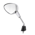 Chrome Shorty Mirrors M8 for Piaggio Vespa Sprint 50 125 150 (2014–2023)