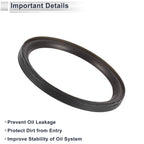Rear Crankshaft Oil Seal for Chevrolet Impala (1999–2009) No.12602972 NBR Rubber