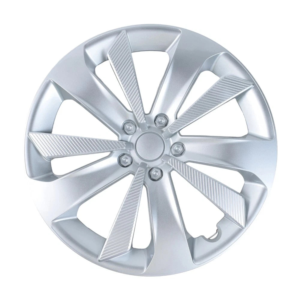 Set of 4 16" Silver Hubcaps for Subaru Impreza (2017–2023) 28811FL010