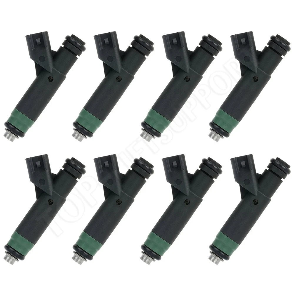 Set of 8 Fuel Injectors for Mitsubishi Raider Dodge Ram 1500 4.7L