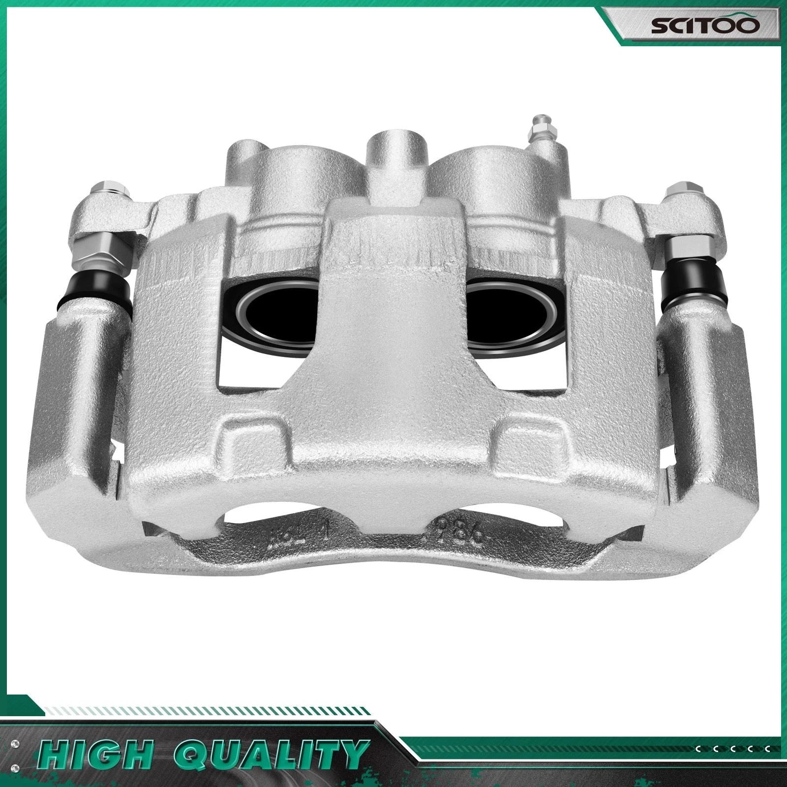 Front Left Brake Caliper & Ceramic Pads for Chevrolet Impala (2006–2013)