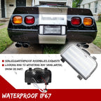 Clear Tailgate Reverse Backup Lights for Corvette C4 (1991–1996)