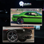 Set of 4 Smoked Lens LED Side Marker Lights for Dodge Challenger