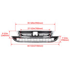 Chrome Upper Grille Mesh for Honda CR-V (2010–2011)