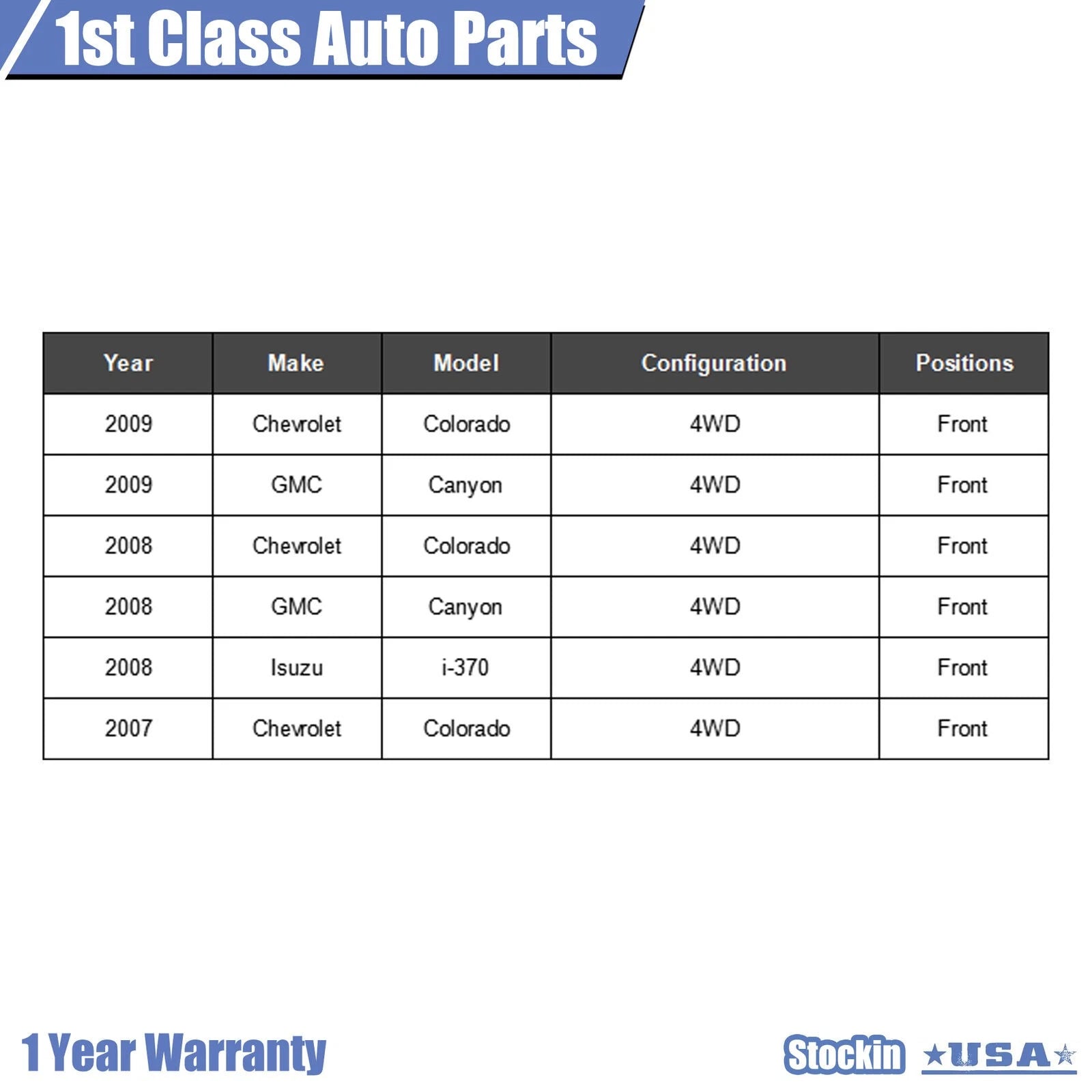 28.5" Front Drive Shaft for Colorado Canyon (2004-2012)