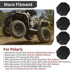 Set of 4 Center Wheel Hub Caps for Polaris Sportsman 570 X2 EPS (2025)