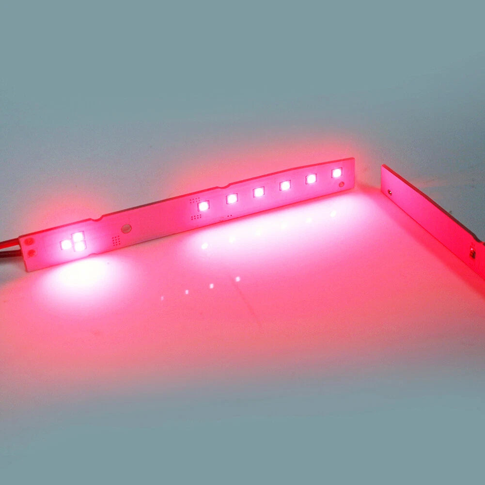 2X Red Eyebrow LED Strips for BMW E60 LCI 5 Series (2008–2010)