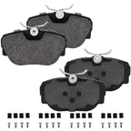 Set of 4 Rear NAO Brake Pads for Land Rover Discovery, BMW 325i