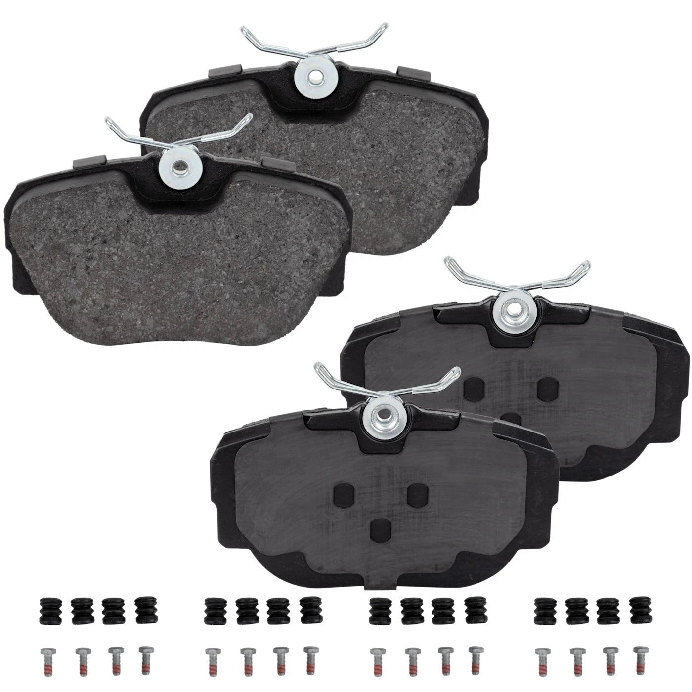 Set of 4 Rear NAO Brake Pads for Land Rover Discovery, BMW 325i