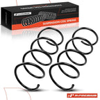 2X Front Coil Springs for Mercedes-Benz C280 C320 C350 CLK350 (2006–2009)