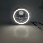 5.75" LED Motorcycle Headlight DRL Round Light for Harley