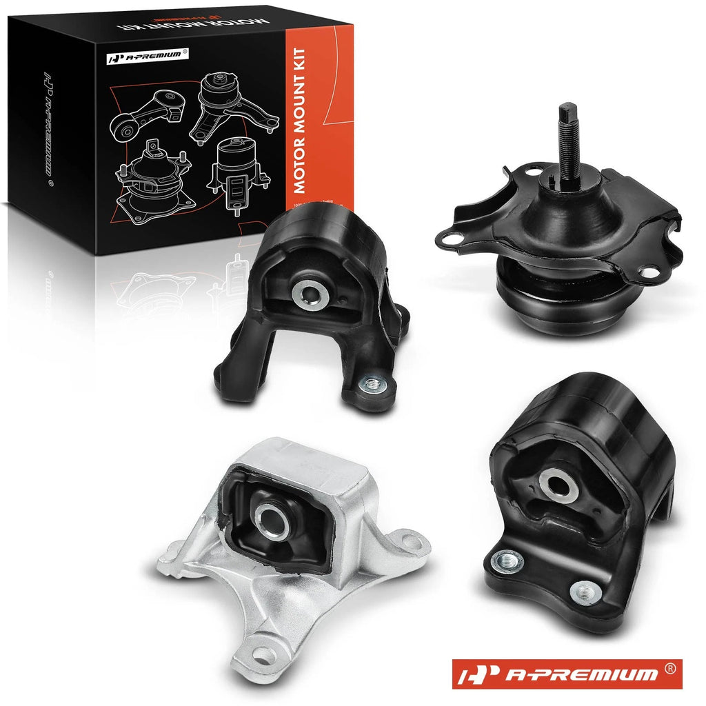 Set of 4 Motor & Differential Mounts for Honda CR-V (2002–2006) 4WD