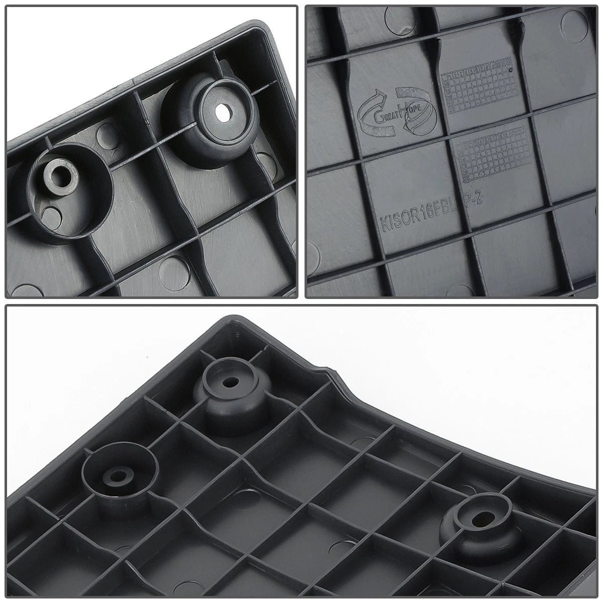 Front Bumper License Plate Frame Mounting Bracket for Kia Sorento (2016–2018)