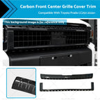 Carbon Fiber Front Center Grille Cover for Toyota Prado LC250 (2023–2023)
