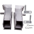 Receiver Set for Western Snow Plows Mount Blades 67858 67859 (RHD)