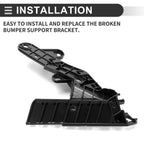 1pc Left Front Bumper Retainer Bracket No. 620593TA0A for Nissan Altima (2013–2018)