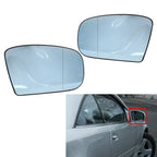 1 Pair Heated Side Mirror Glass with Plate for Benz S CL Class (2000–2006)
