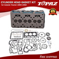 Cylinder Head with Valve & Gasket Kit for Kubota Tractor D850 D950 (–)