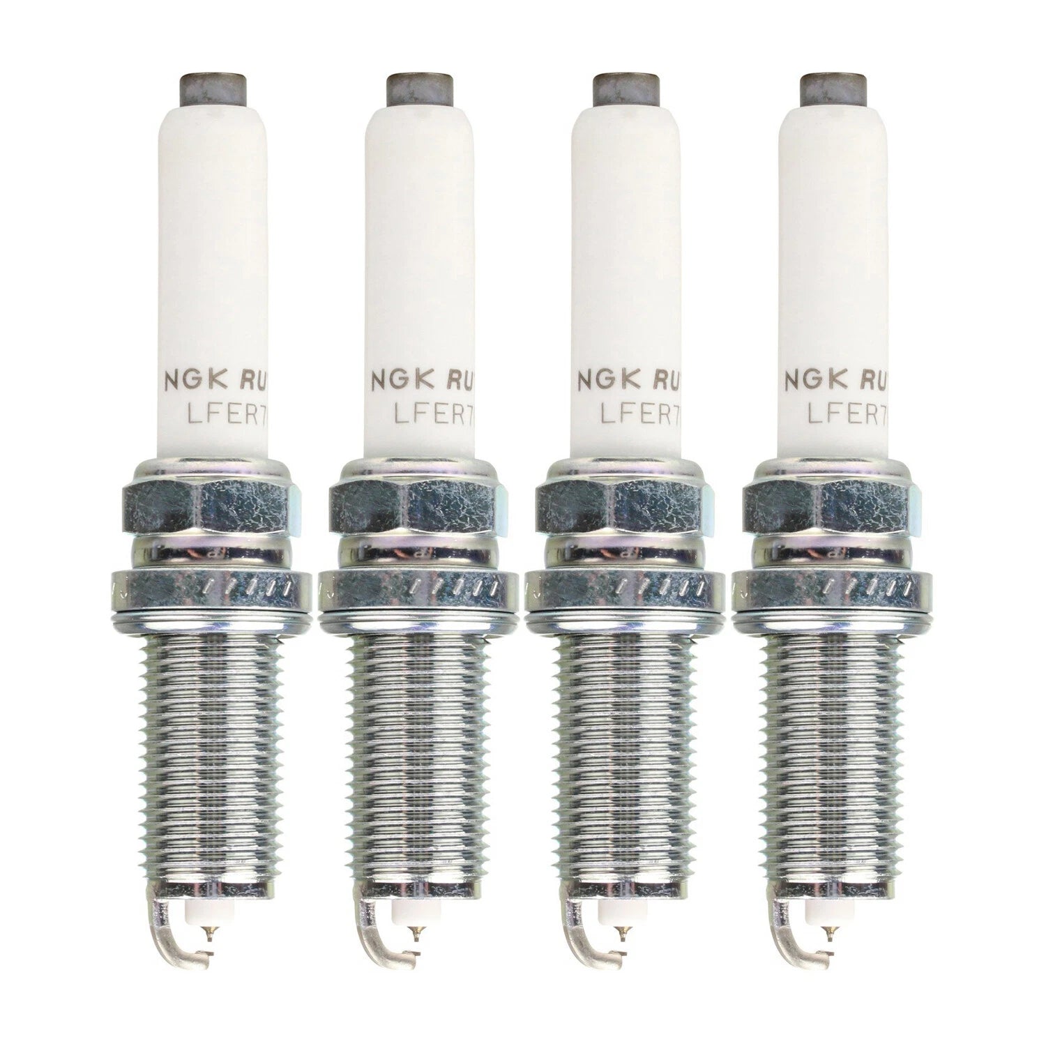 Set of 4 NGK Ruthenium HX Spark Plugs for Audi A3 A4 VW Jetta (L4)