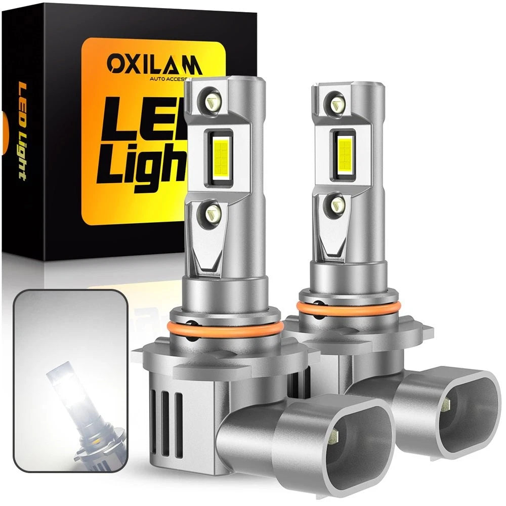 2X 9006 HB4 LED Headlight Bulbs for 6500K 100W