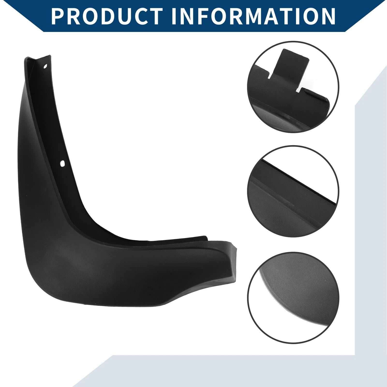 Set of 4 Mud Flaps Splash Guards for BMW Mini Countryman (2017–2023)