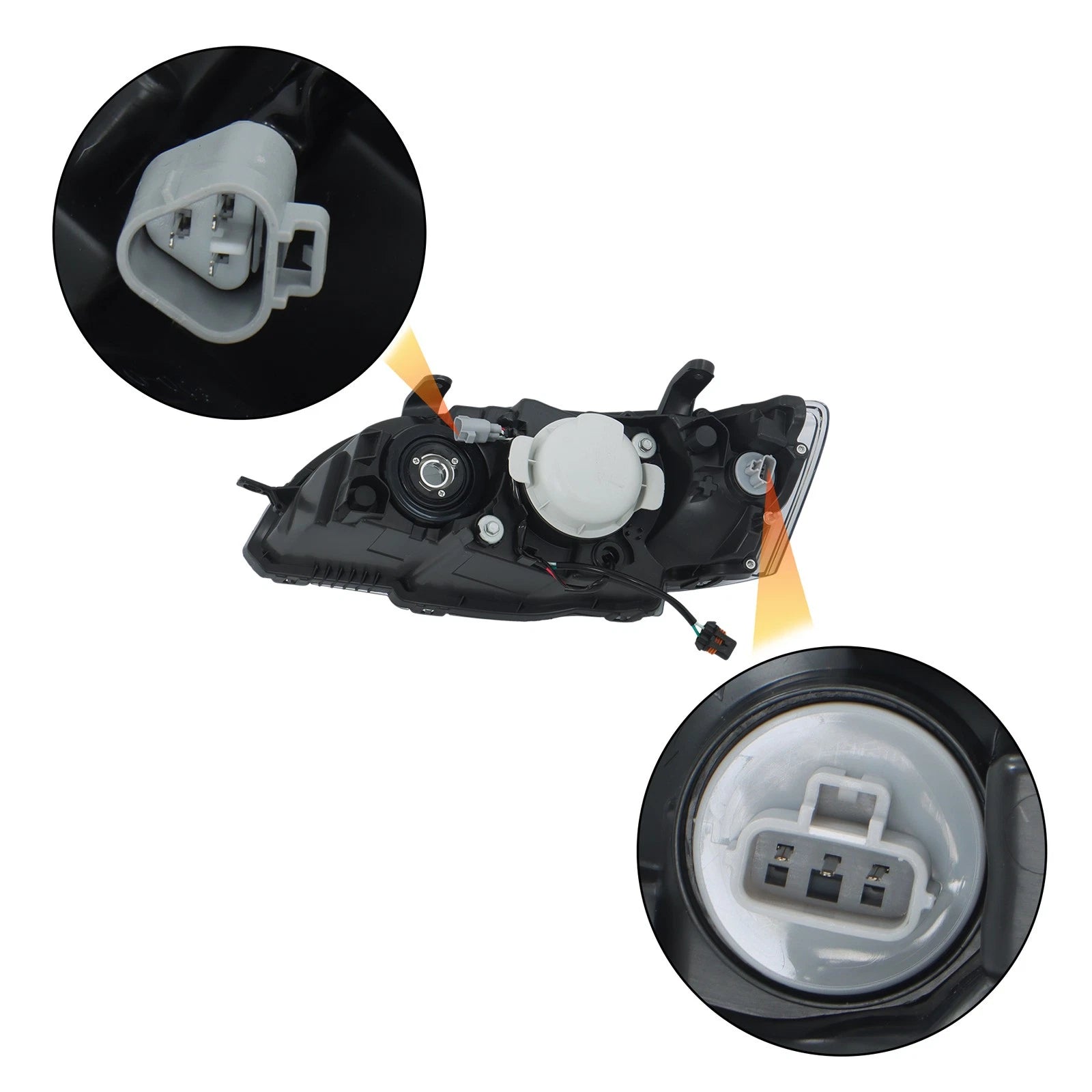 Headlight Assembly Set for Subaru Legacy/Outback (2005–2007)