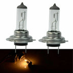 H7 Bulbs 10pcs 12V 55W Halogen Car Headlights Easy to Use