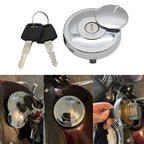 Fuel Gas Tank Cap Keys for Yamaha Road Star XV1700 (2002–2014)