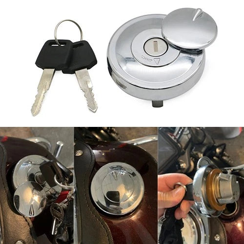 Fuel Gas Tank Cap Keys for Yamaha Road Star XV1700 (2002–2014)