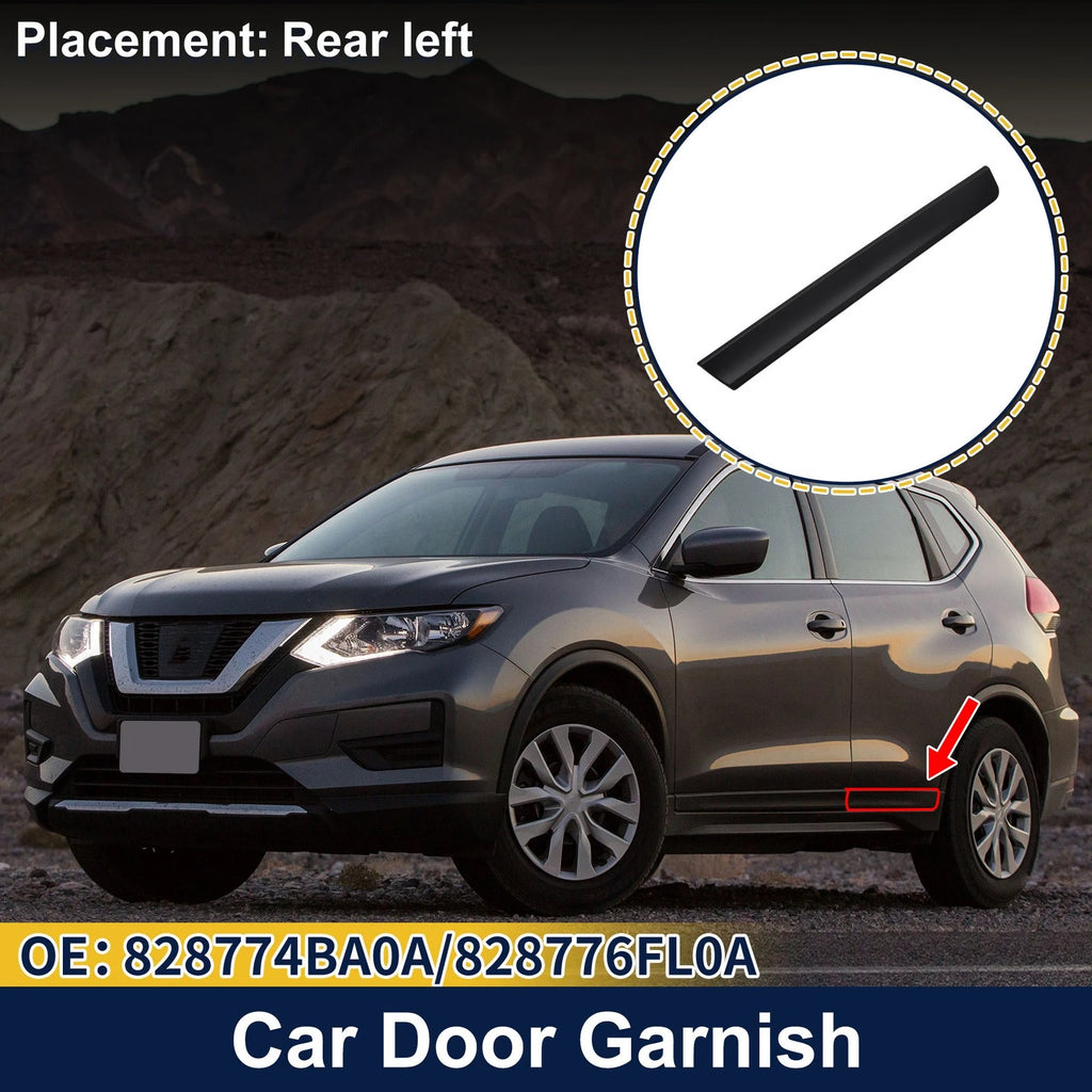 Rear Left Door Side Lower Trim No. 828774BA0A for Nissan Rogue (2014–2020)