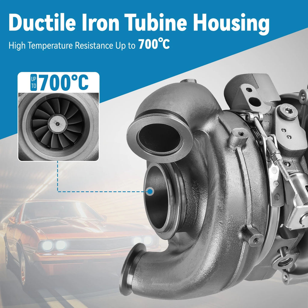 Turbocharger for Ford F-250 F-350 F-450 Super Duty 6.7L V8 (2017–2019)