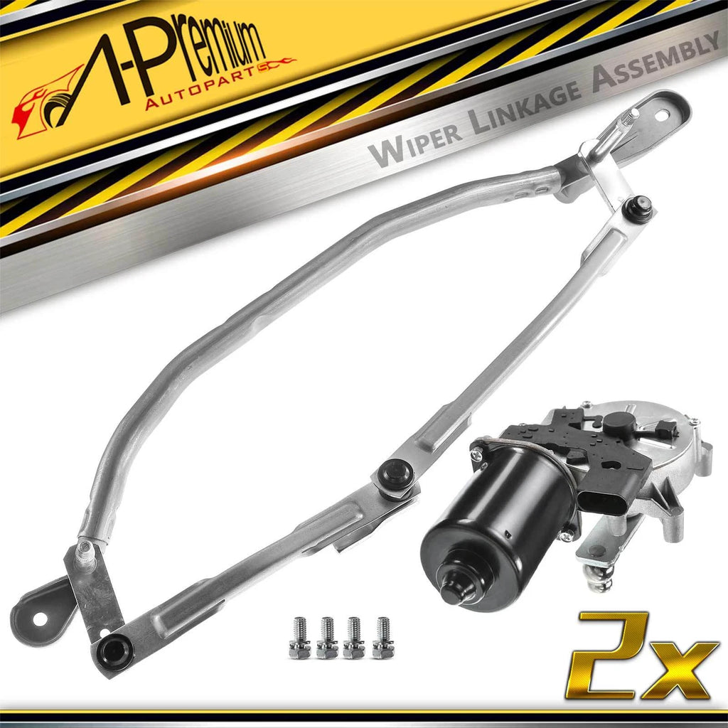 Windshield Wiper Linkage & Motor Assembly for BMW 528i (2000–2007)
