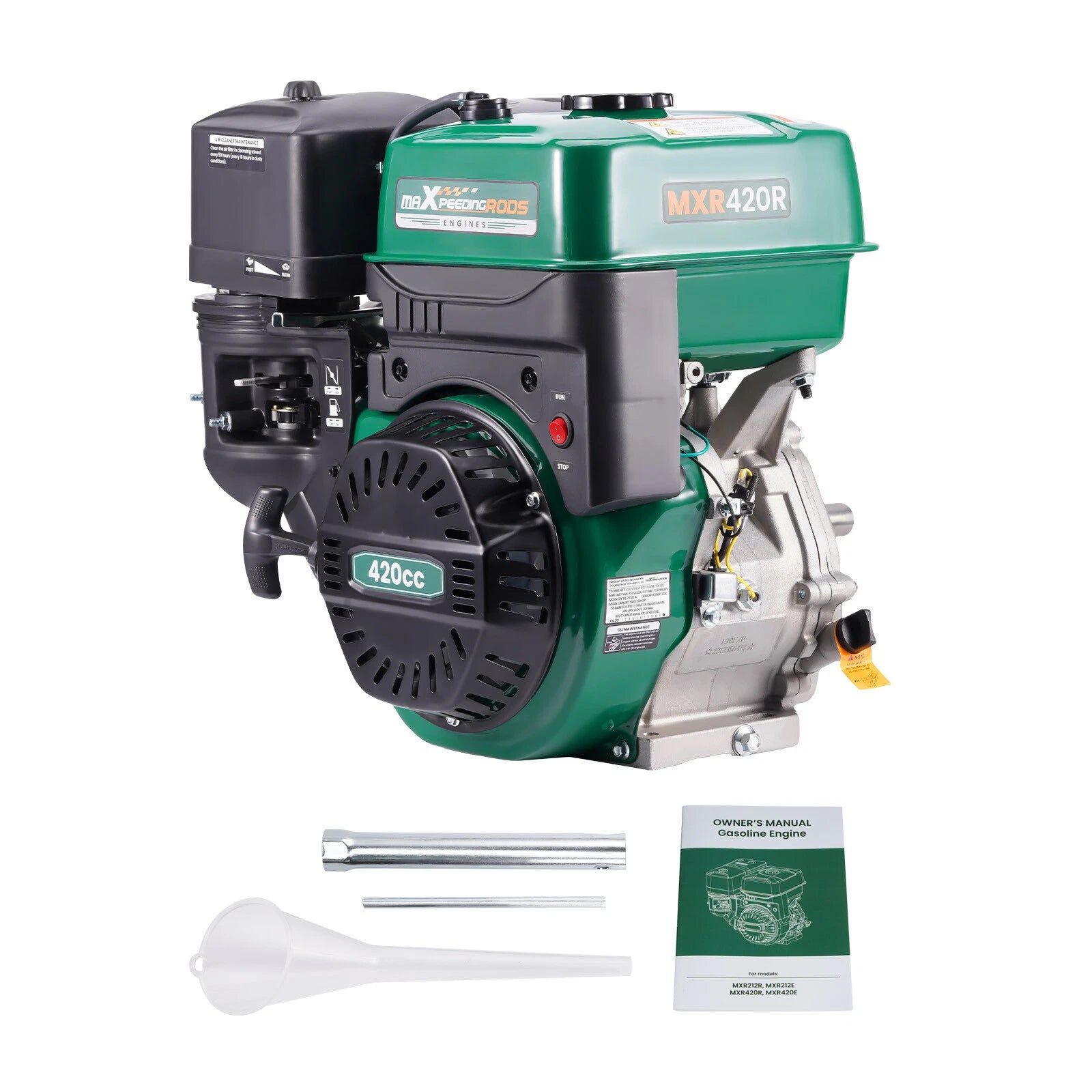 420cc Gasoline Engine Motor for Lawn Mowers (Horizontal 4 Stroke 15HP)