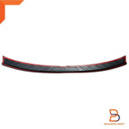 Matte Black Rear Bumper Scuff Plate Cover for Isuzu MU-X (2021-2022)
