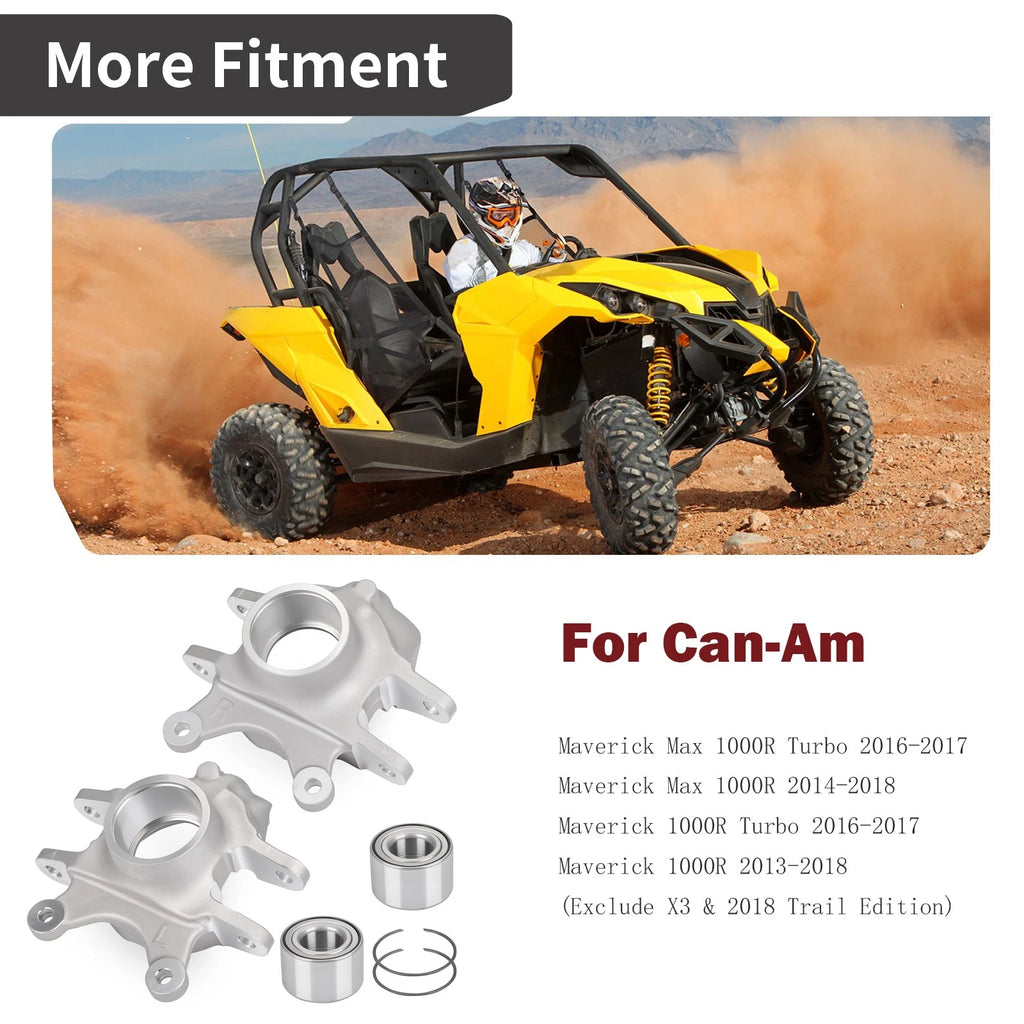 Rear Left & Right Wheel Axle Knuckle Kit for Can-Am Maverick Max 1000R (2014–2018)