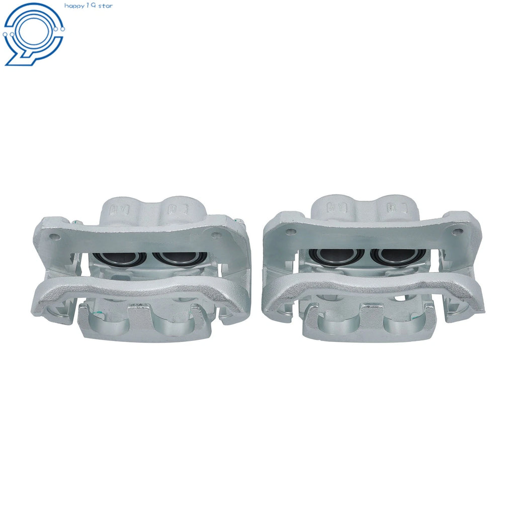Set of 2 Front Brake Calipers w/ Bracket for Toyota Highlander (2010–2018)