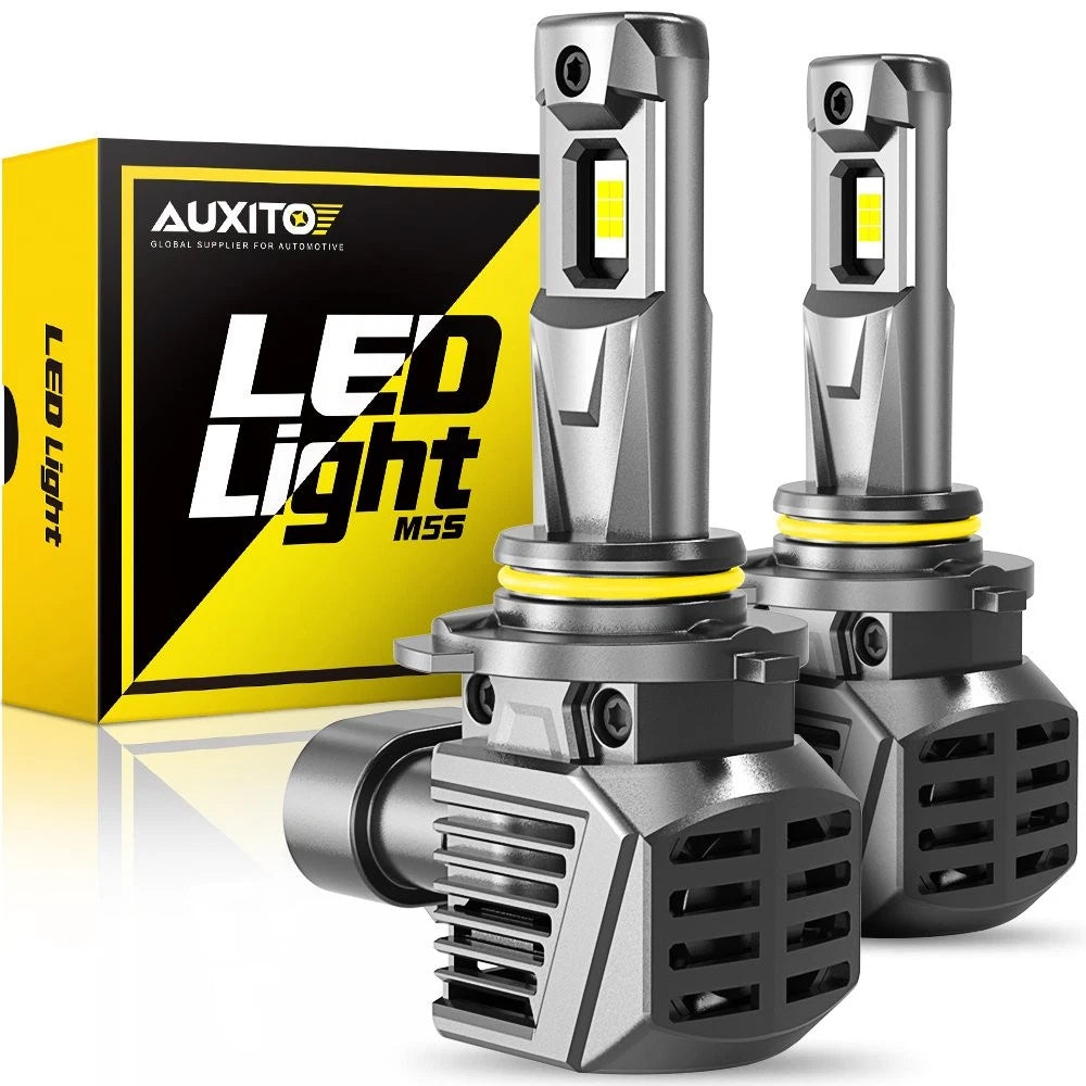 2X AUXITO 9005 LED Headlight Bulbs for High Beam