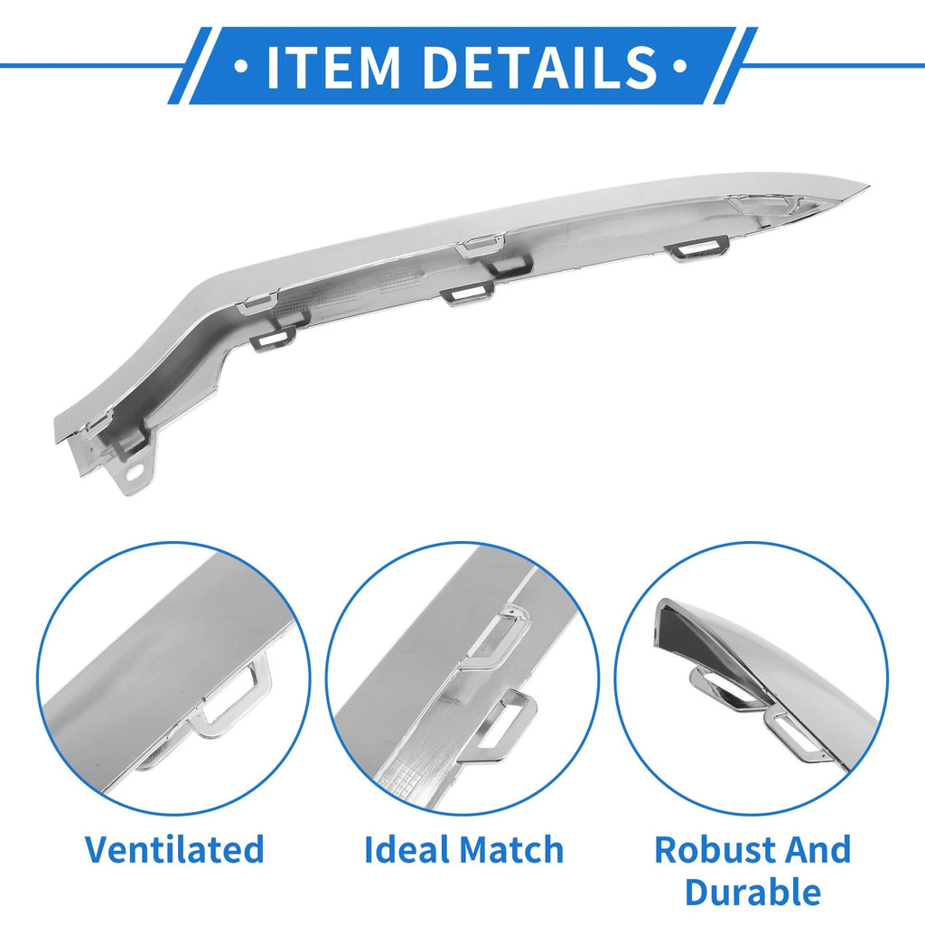 Bumper Grille Trim Garnish No. 2128852774 for Mercedes-Benz E-Class (2014–2015)