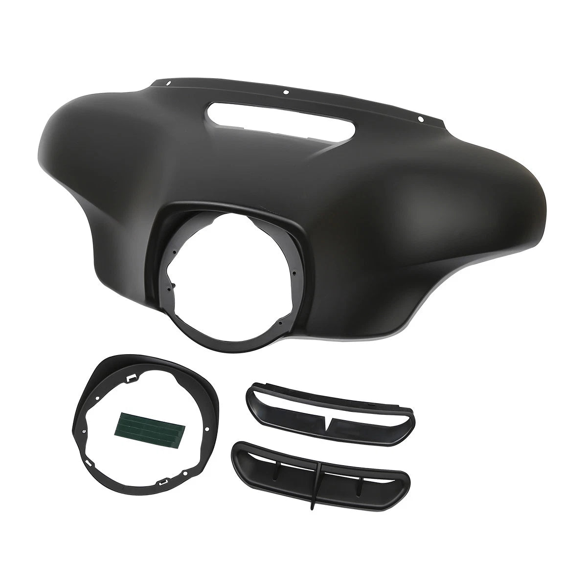 Matte Black Batwing Outer Fairing for Harley Touring Electra Street Glide (2014–2023)