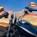14" Rise MX-T Bars Handlebar for Harley Softail/Sportster/Dyna/Low Rider