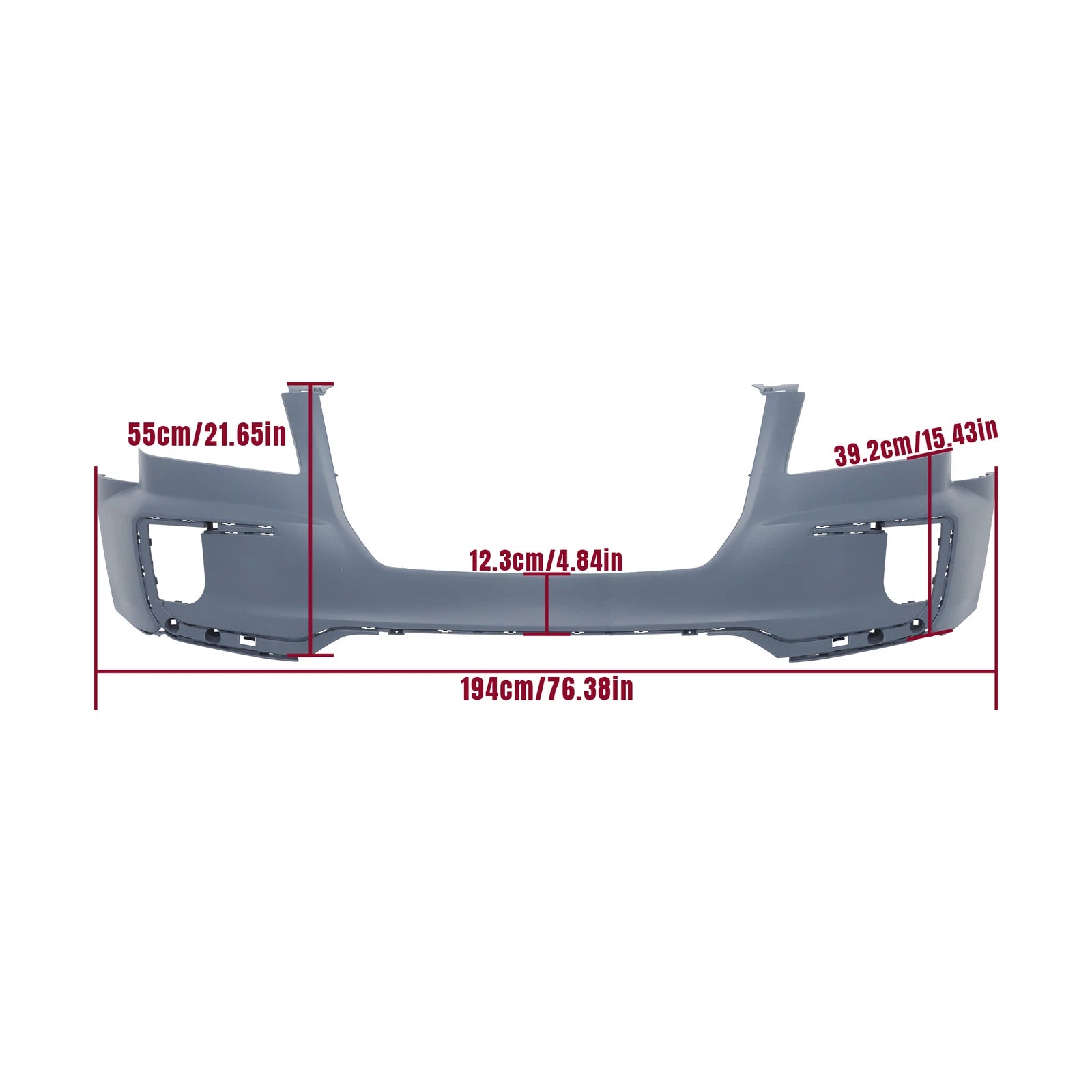 Bumper Cover Fascia Front Upper for GMC Terrain (2016–2017) 84243274