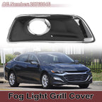 1 Pc Fog Light Grill for Chevy Malibu (2013–2014) No.20768846