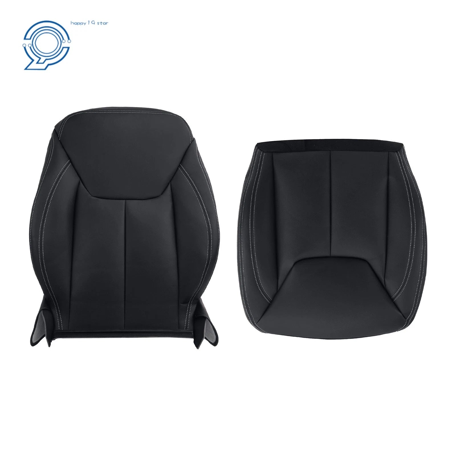 Driver Seat Cover for Jeep Wrangler (2013-2017) Leather Black